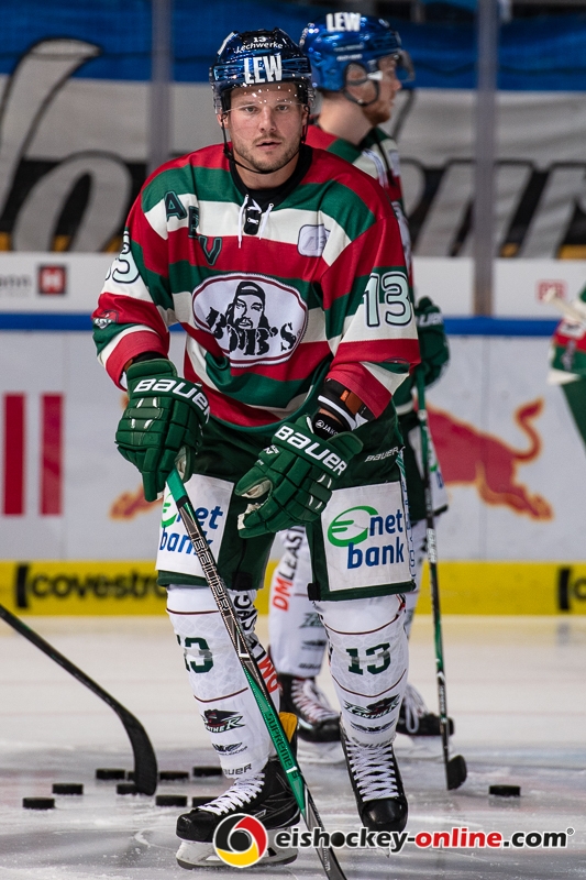 Steffen Toelzer (Augsburger Panther) vor  der Hauptrundenbegegnung der Deutschen Eishockey Liga zwischen dem EHC Red Bull Muenchen und den Augsburger Panthern am 21.09.2018.Foto: Heike Feiner/Eibner Pressefoto