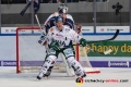 Christoph Ullmann (Augsburger Panther) vor Jason Jaffray (EHC Red Bull Muenchen) und Markus Keller (Torwart, Augsburger Panther) in der Hauptrundenbegegnung der Deutschen Eishockey Liga zwischen dem EHC Red Bull München und den Augsburger Panthern am 21.09.2018.