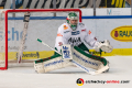 Olivier Roy (Torwart, Augsburger Panther) in der Hauptrundenbegegnung der Deutschen Eishockey Liga zwischen dem EHC Red Bull München und den Augsburger Panthern am 30.01.2020.