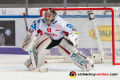 Tomas Poepperle (Torwart, Fischtown Pinguins Bremerhaven) in der Hauptrundenbegegnung der Deutschen Eishockey Liga zwischen dem EHC Red Bull München und den Fischtown Pinguins Bremerhaven am 03.11.2019.