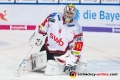 Jaroslav Huebl (Torwart, Fischtown Pinguins Bremerhaven) in der Hauptrundenbegegnung der Deutschen Eishockey Liga zwischen dem EHC Red Bull München und den Fischtown Pinguins Bremerhaven am 23.11.2018.