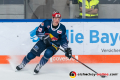 Justin Schuetz (EHC Red Bull Muenchen) in der Hauptrundenbegegnung der Deutschen Eishockey Liga zwischen dem EHC Red Bull München und der Duesseldorfer EG am 15.09.2019.