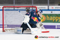 Kevin Reich (Torwart, EHC Red Bull Muenchen) in der Hauptrundenbegegnung der Deutschen Eishockey Liga zwischen dem EHC Red Bull München und den Ingolstadt Panthern am 24.02.2019.