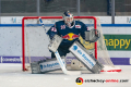 Danny aus den Birken (Torwart, EHC Red Bull Muenchen) im Spiel Red Bull Muenchen gegen die Krefeld Pinguine am 20.10.2019.Foto: Heike Feiner/Eibner Pressefoto