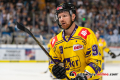 Phillip Bruggisser (Krefeld Pinguine) im Spiel Red Bull Muenchen gegen die Krefeld Pinguine am 20.10.2019.Foto: Heike Feiner/Eibner Pressefoto