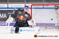 Kevin Reich (Torwart, EHC Red Bull Muenchen) beim Warmup in der Hauptrundenbegegnung der Deutschen Eishockey Liga zwischen dem EHC Red Bull München und den Thomas Sabo Ice Tigers am 15.02.2019.