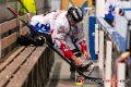 Will Acton (Thomas Sabo Ice Tigers) beim Warmup vor der Hauptrundenbegegnung der Deutschen Eishockey Liga zwischen dem EHC Red Bull München und den Thomas Sabo Ice Tigers am 15.11.2019.