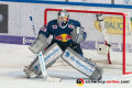 Danny aus den Birken (Torwart, EHC Red Bull Muenchen) in der Hauptrundenbegegnung der Deutschen Eishockey Liga zwischen dem EHC Red Bull München und den Thomas Sabo Ice tigers am 29.09.2019.