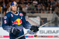 Keith Aulie (EHC Red Bull Muenchen) in der Hauptrundenbegegnung der Deutschen Eishockey Liga zwischen dem EHC Red Bull München und den Thomas Sabo Ice tigers am 29.09.2019.