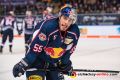 Ryan Button (EHC Red Bull Muenchen) in der Hauptrundenbegegnung der Deutschen Eishockey Liga zwischen dem EHC Red Bull München und den Schwenninger Wild Wings am 04.01.2019.