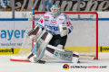 Dustin Strahlmeier (Torwart, Schwenninger Wild Wings) in der Hauptrundenbegegnung der Deutschen Eishockey Liga zwischen dem EHC Red Bull München und den Schwenninger Wild Wings am 22.11.2019.