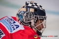 Sebastian Vogl (Torwart, Straubing Tigers) beim Warmup in der Hauptrundenbegegnung der Deutschen Eishockey Liga zwischen dem EHC Red Bull München und den Straubing Tigers am 16.09.2018.