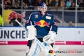 Backup Daniel Fiessinger (Torwart, EHC Red Bull Muenchen) beim Warmup in der Hauptrundenbegegnung der Deutschen Eishockey Liga zwischen dem EHC Red Bull München und den Straubing Tigers am 18.11.2018.