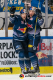 Jason Jaffray (EHC Red Bull Muenchen) bejubelt mit Patrick Hager (EHC Red Bull Muenchen) dessen Treffer zum 3:0 in der Hauptrundenbegegnung der Deutschen Eishockey Liga zwischen dem EHC Red Bull München und den Straubing Tigers am 29.11.2019.