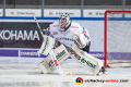 Kevin Poulin (Torwart, Eisbaeren Berlin) in der 5. Viertelfinalbegegnung in den Playoffs der Deutschen Eishockey Liga zwischen dem EHC Red Bull München und den Eisbären Berlin am 24.03.2019.