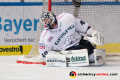 Kevin Poulin (Torwart, Eisbaeren Berlin) in der 5. Viertelfinalbegegnung in den Playoffs der Deutschen Eishockey Liga zwischen dem EHC Red Bull München und den Eisbären Berlin am 24.03.2019.