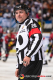 Neu in der DEL: Hauptschiedsrichter Jamie Koharski in der Hauptrundenbegegnung der Deutschen Eishockey Liga zwischen dem EHC Red Bull München und den Augsburger Panthern am 18.01.2019.