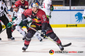 Matt Stajan (EHC Red Bull Muenchen) mit blauem Auge in der Hauptrundenbegegnung der Deutschen Eishockey Liga zwischen dem EHC Red Bull München und den Augsburger Panthern am 18.01.2019.